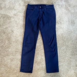 Bonobos slim dark navy wash jeans, 35x34